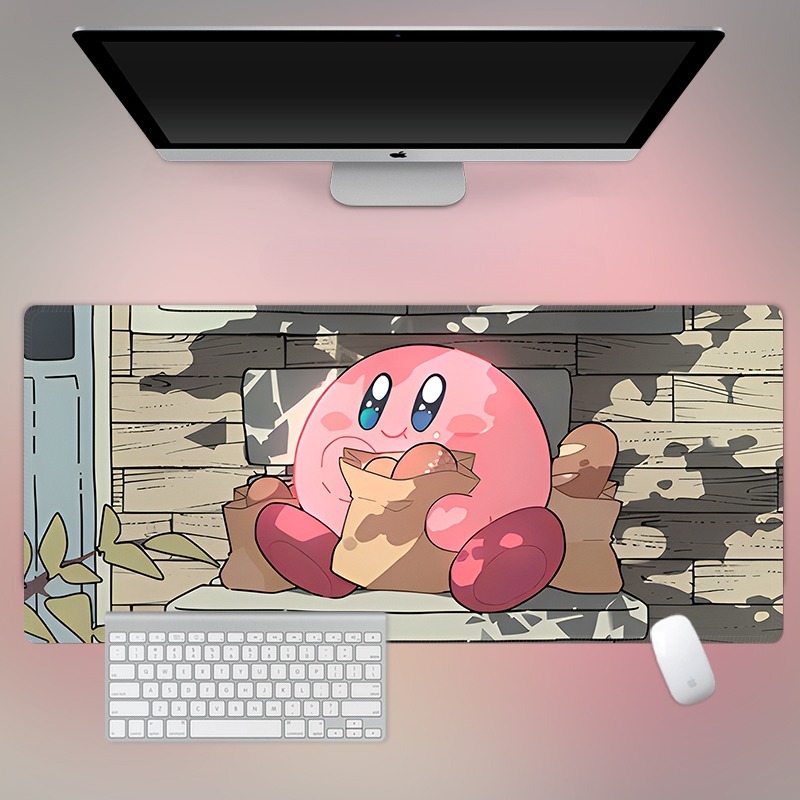 星之卡比 主題桌墊 布質滑鼠墊-CASEZONE