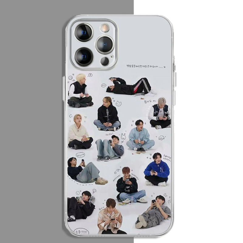 Seventeen天使眼透明防摔軟殼-CASEZONE