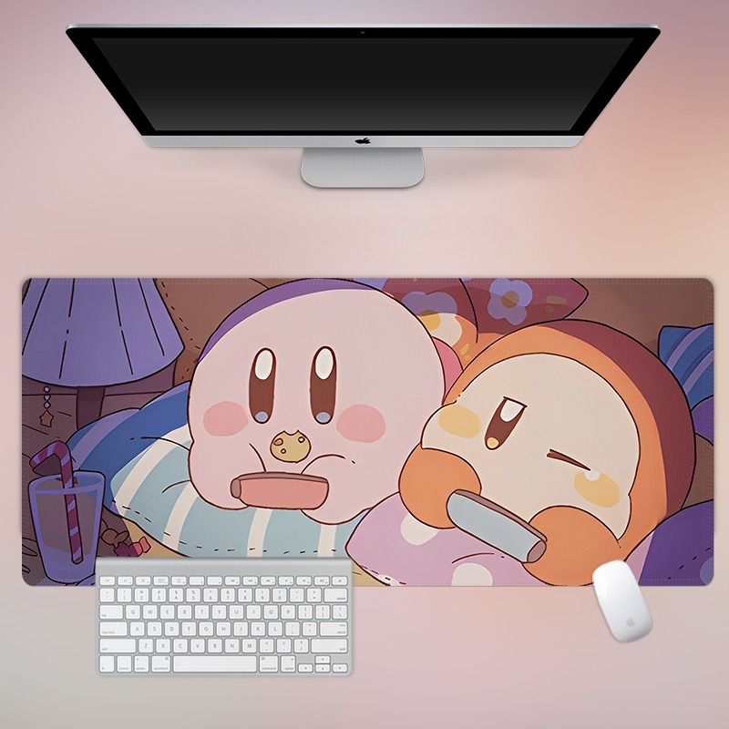 星之卡比 主題桌墊 布質滑鼠墊-CASEZONE
