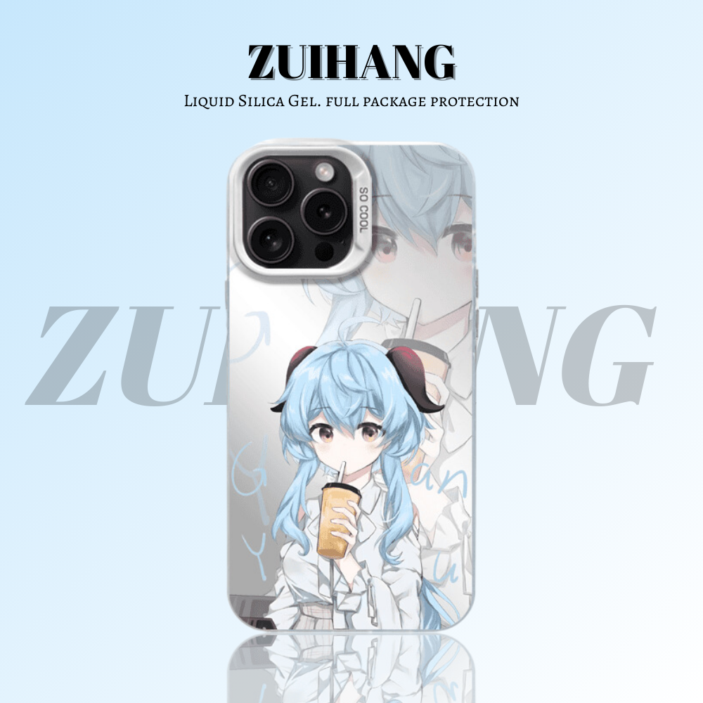 原神彩銀防摔手機殼-CASEZONE