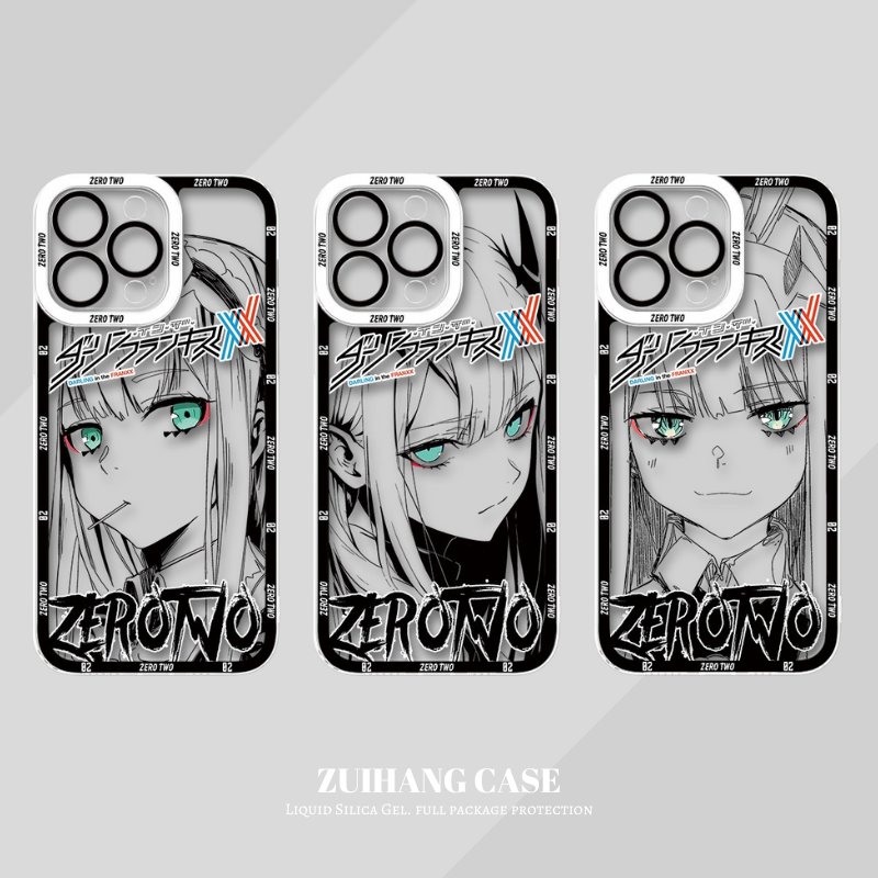 Darling in the Franxx天使眼透明防摔軟殼-CASEZONE