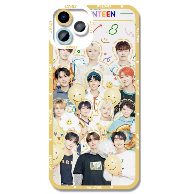 Seventeen天使眼透明防摔軟殼-CASEZONE