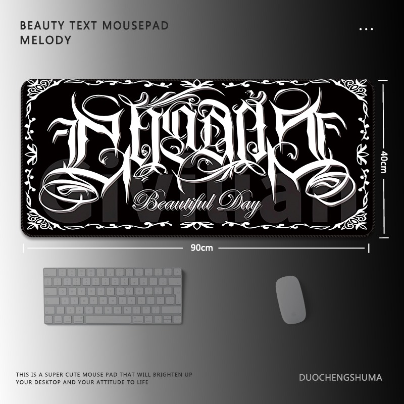 暗黑風哥特 主題桌墊 布質滑鼠墊-CASEZONE