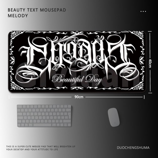 暗黑風哥特 主題桌墊 布質滑鼠墊-CASEZONE