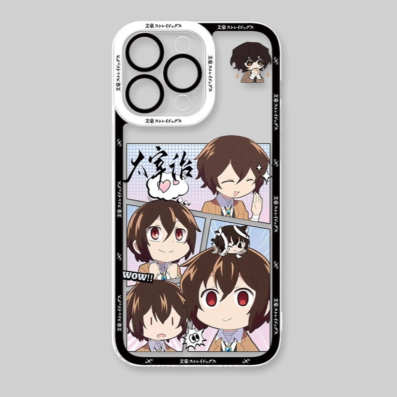 文豪野犬透明防摔軟殼-CASEZONE