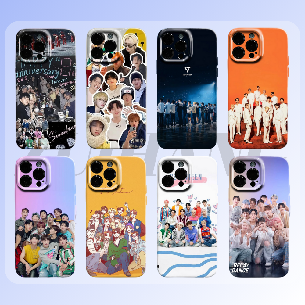 Seventeen高清彩繪全包防摔菲林殼-CASEZONE