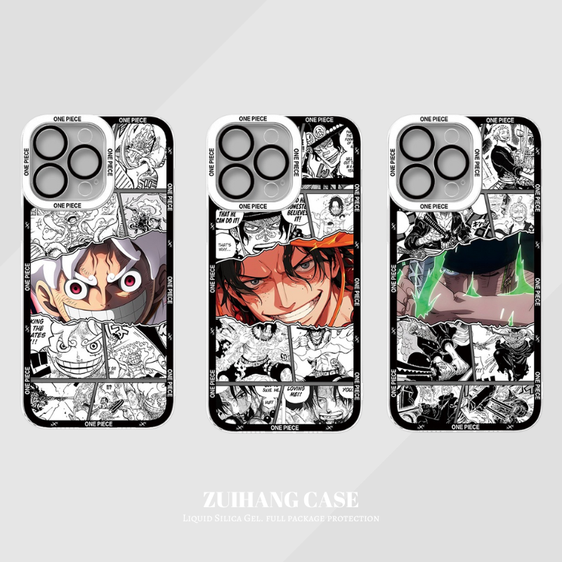 海賊王天使眼透明防摔軟殼-CASEZONE