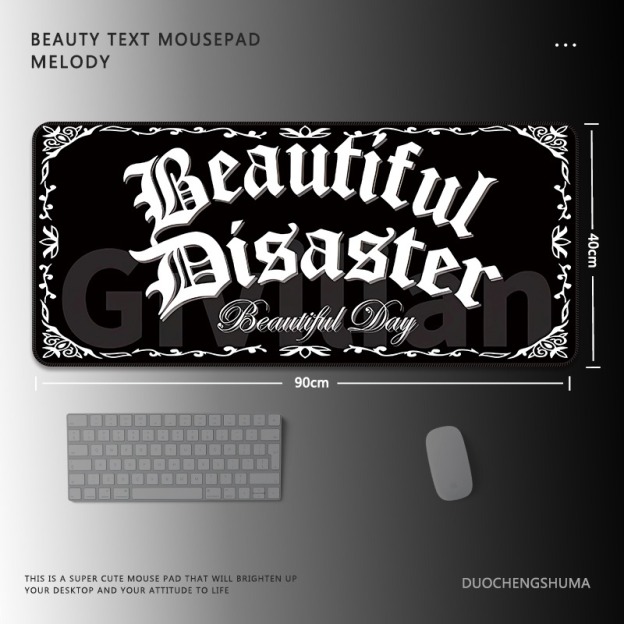 暗黑風哥特 主題桌墊 布質滑鼠墊-CASEZONE