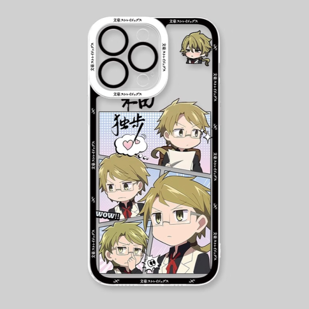 文豪野犬透明防摔軟殼-CASEZONE