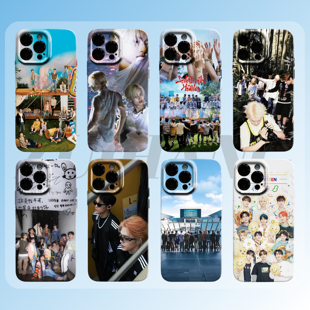 Seventeen高清彩繪全包防摔菲林殼-CASEZONE