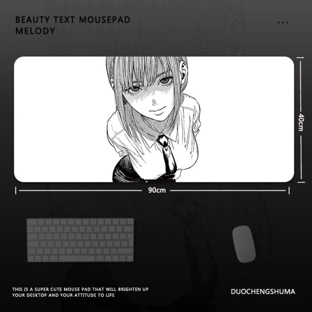 鏈鋸人 主題桌墊 布質滑鼠墊-CASEZONE