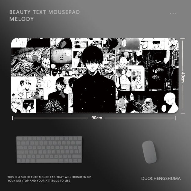 二次元報紙 主題桌墊 布質滑鼠墊-CASEZONE