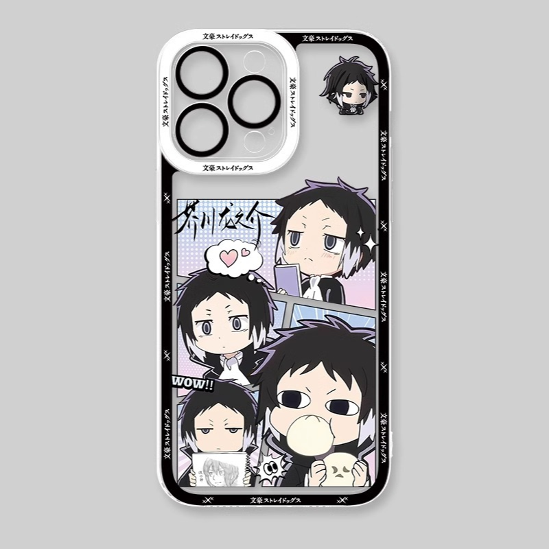 文豪野犬透明防摔軟殼-CASEZONE