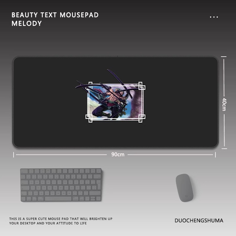 海賊王 主題桌墊 布質滑鼠墊-CASEZONE