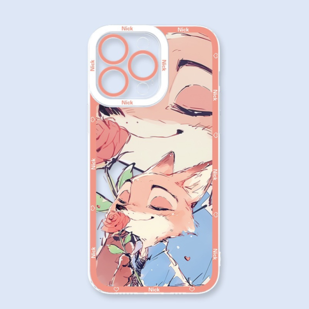 瘋狂動物城天使眼透明防摔軟殼