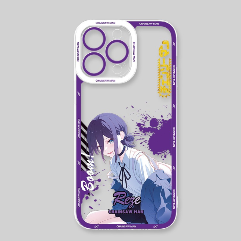 鏈鋸人天使眼透明防摔軟殼-ZUIHANG SHOP