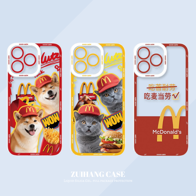 麥門永存 天使眼透明防摔軟殼-CASEZONE