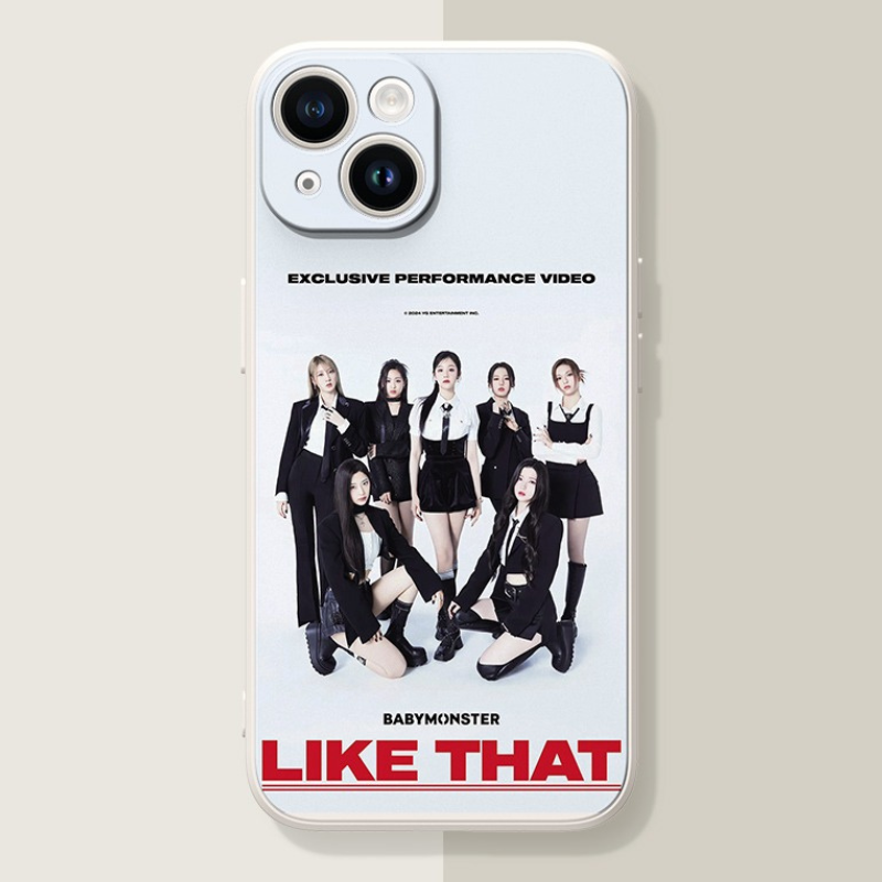 寶貝怪物女團液態矽膠全包防摔軟殼-CASEZONE