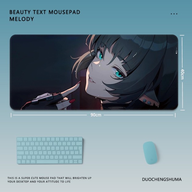 絕區零 主題桌墊 布質滑鼠墊-CASEZONE