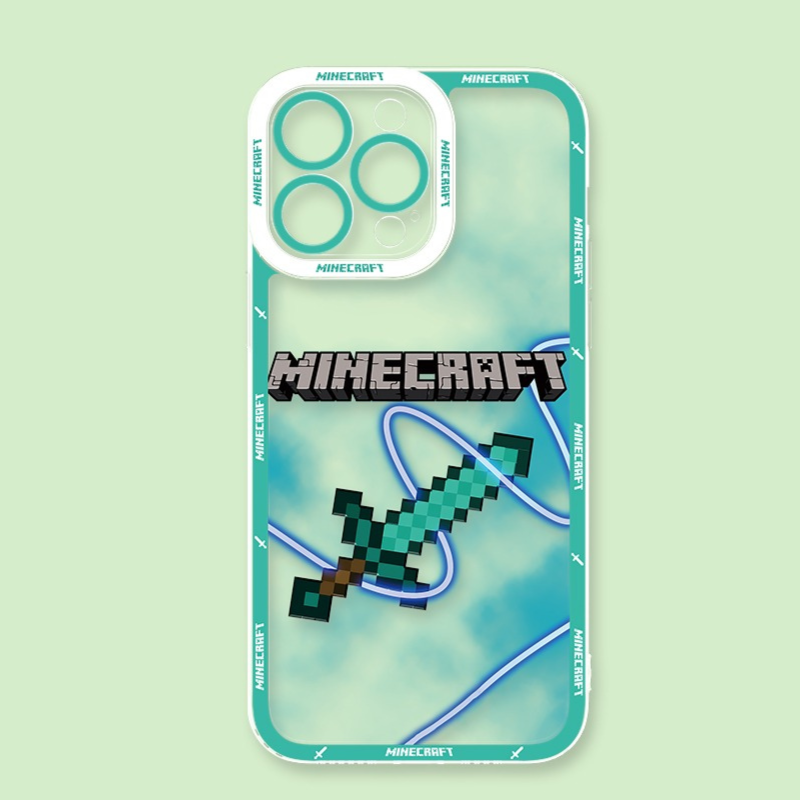 Minecraft我的世界天使眼透明防摔軟殼-CASEZONE