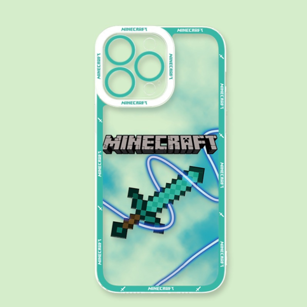 Minecraft我的世界天使眼透明防摔軟殼-CASEZONE