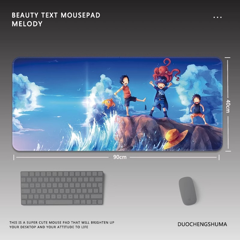 海賊王 主題桌墊 布質滑鼠墊-CASEZONE