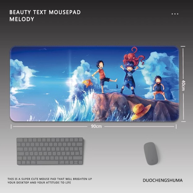 海賊王 主題桌墊 布質滑鼠墊-CASEZONE