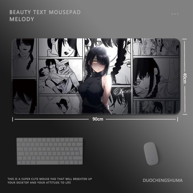 二次元報紙 主題桌墊 布質滑鼠墊-CASEZONE