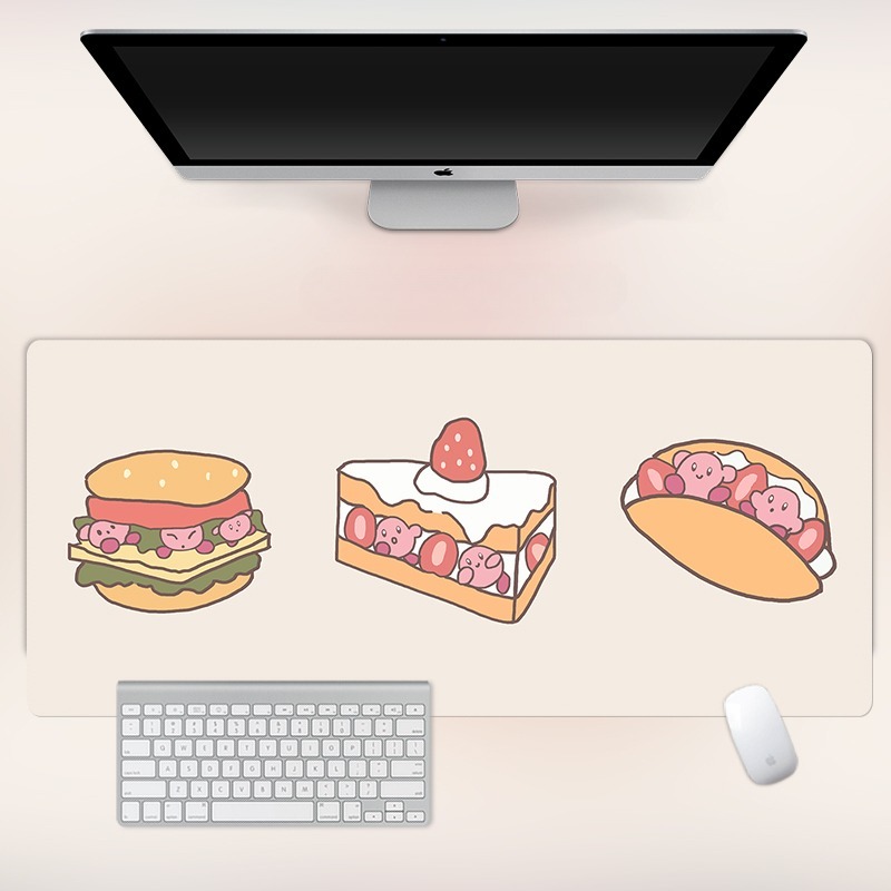 星之卡比 主題桌墊 布質滑鼠墊-CASEZONE