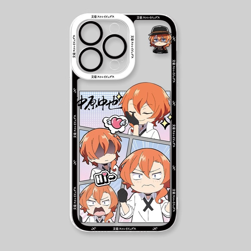 文豪野犬透明防摔軟殼-CASEZONE