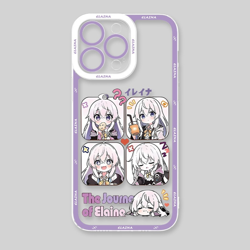 伊蕾娜透明防摔軟殼-CASEZONE