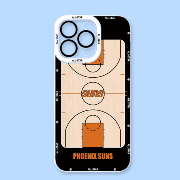NBA球場透明防摔軟殼-CASEZONE