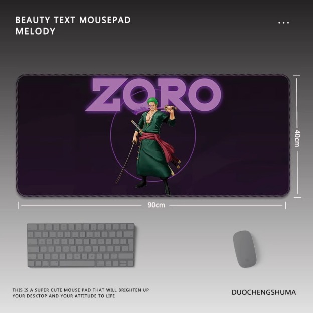 海賊王 主題桌墊 布質滑鼠墊-CASEZONE