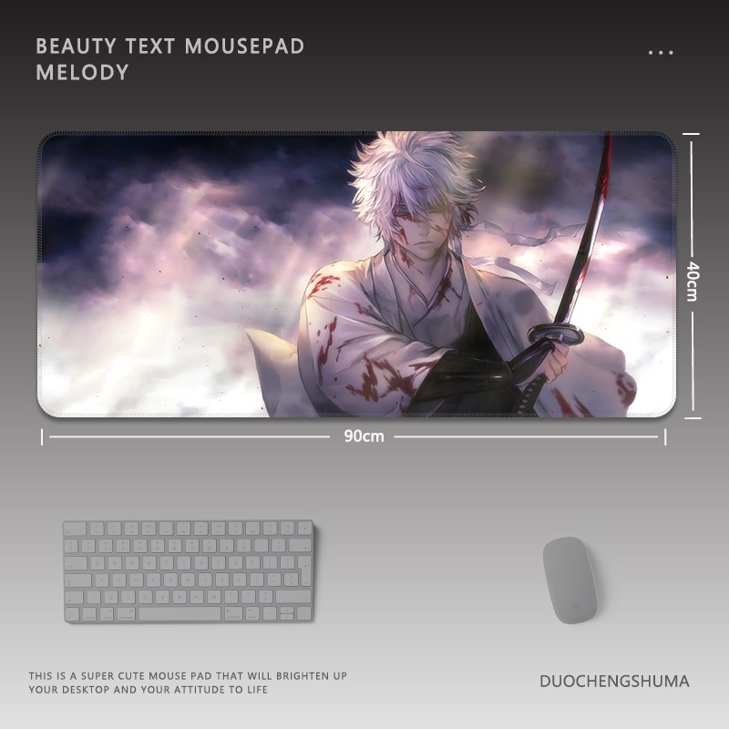 銀魂神樂動漫 主題桌墊 布質滑鼠墊-CASEZONE