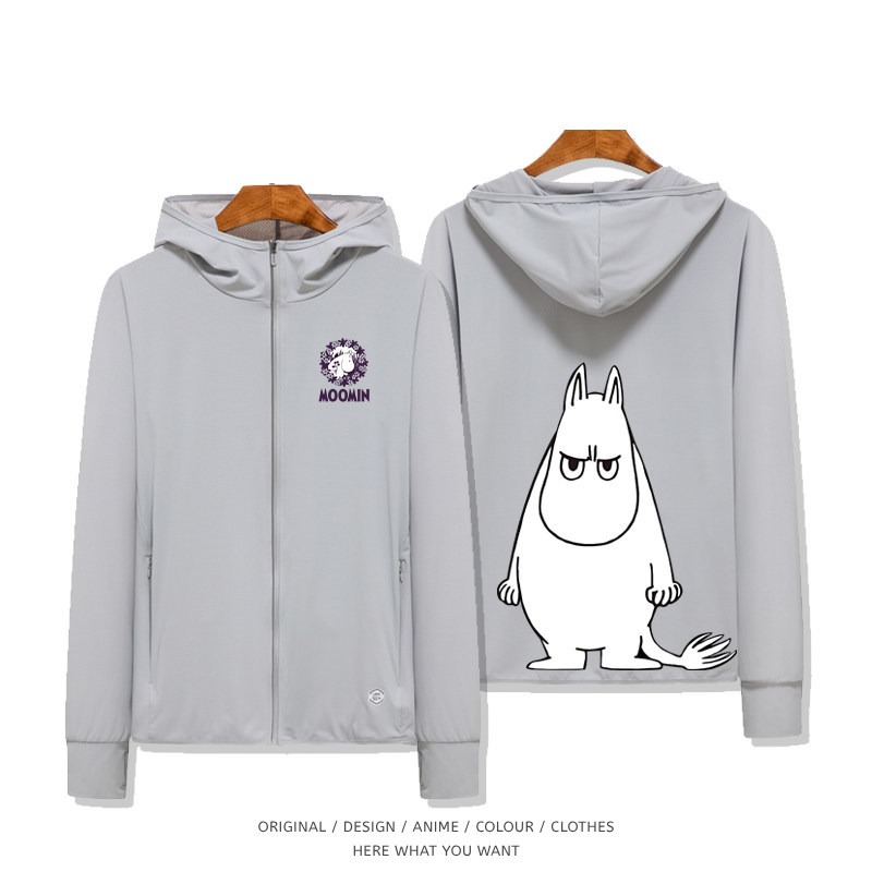 Moomin 嚕嚕米 夏季通勤冰絲速乾涼感防曬外套