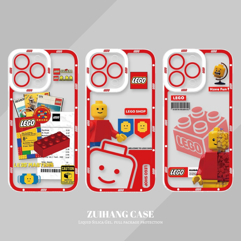 樂高透明防摔軟殼-CASEZONE