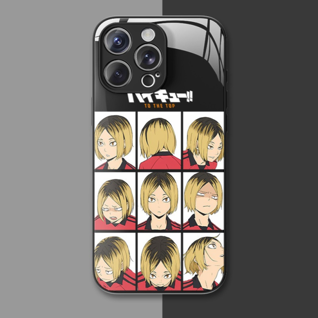 排球少年新款高清全包防摔玻璃殼-CASEZONE