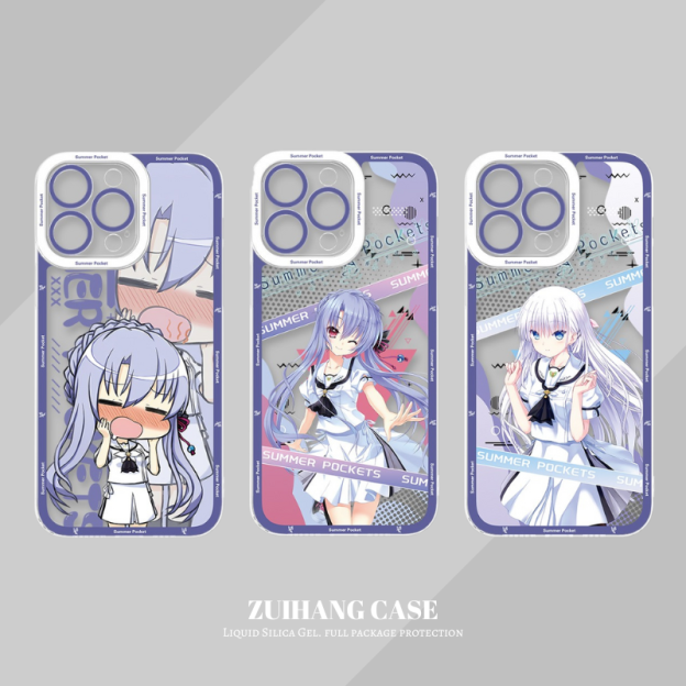 夏日口袋天使眼透明防摔軟殼-CASEZONE