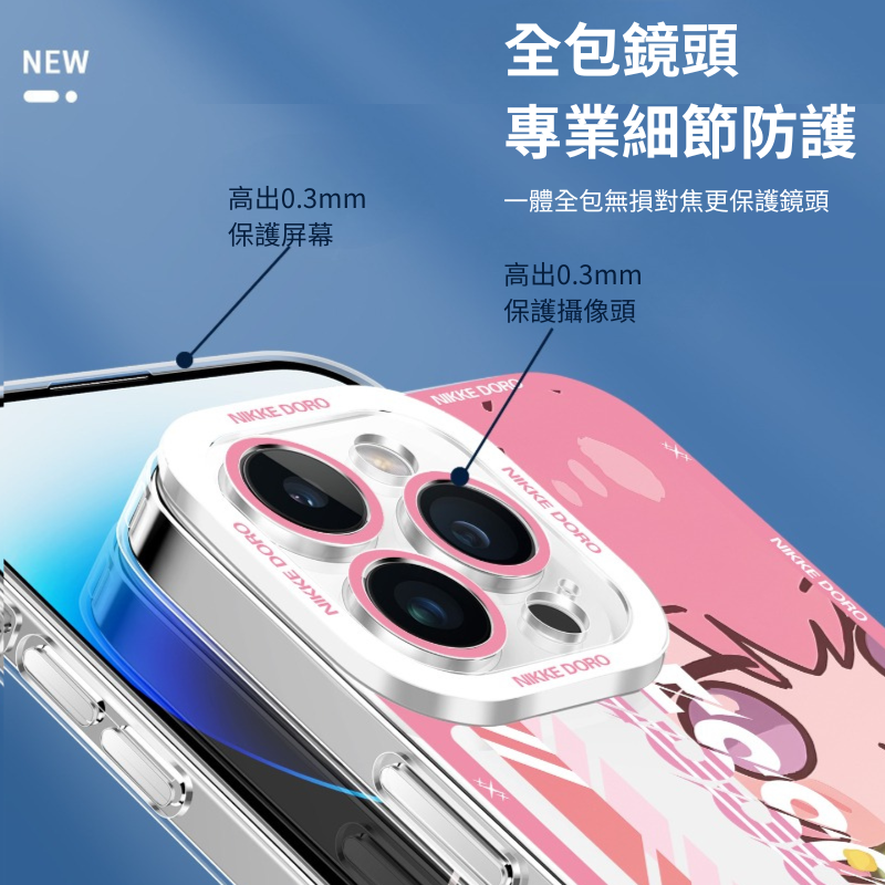 Doro桃樂絲天使眼透明防摔軟殼-CASEZONE