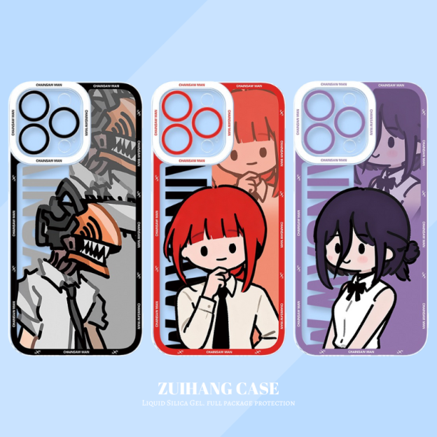 鏈鋸人天使眼透明防摔軟殼-ZUIHANG SHOP