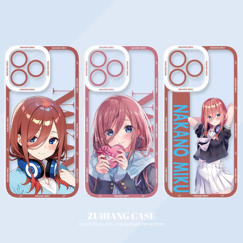 五等分的新娘天使眼透明防摔軟殼