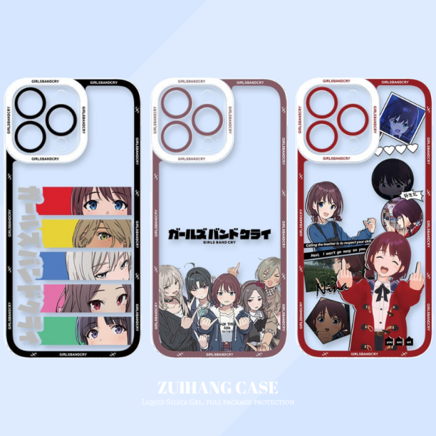 Girls Band Cry天使眼透明防摔軟殼