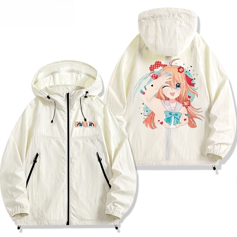 Neurosama Evil neuro牛肉AI虛擬主播 男女輕薄透氣防曬服外套