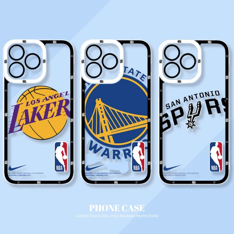 NBA球隊天使眼透明手機殼