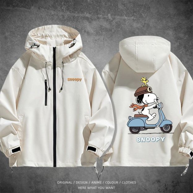 史努比 Snoopy 戶外機能防風防水衝鋒衣