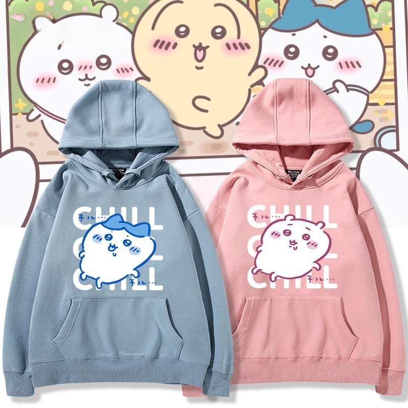 Chiikawa 親子情侶男女連帽衛衣