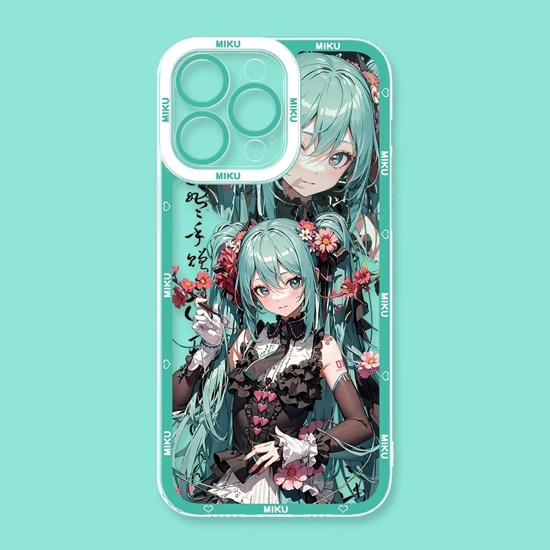 初音未來透明防摔軟殼-CASEZONE