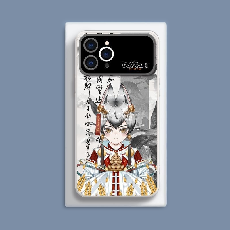 排球少年液態大視窗全包矽膠防摔軟殼-CASEZONE