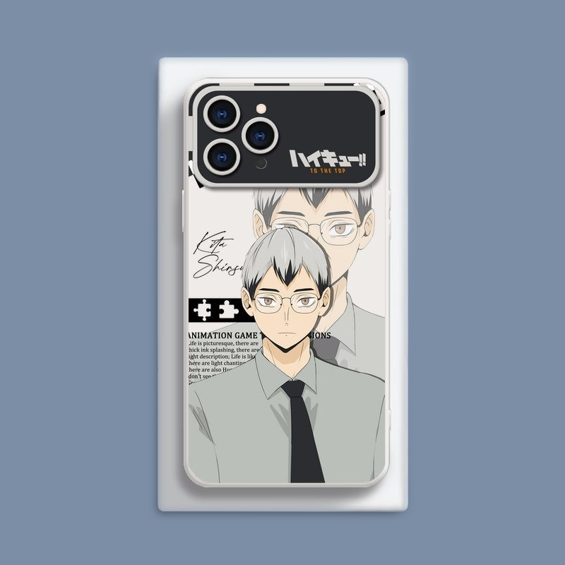 排球少年液態大視窗全包矽膠防摔軟殼-CASEZONE