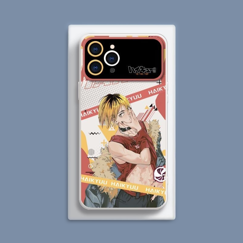 排球少年液態大視窗全包矽膠防摔軟殼-CASEZONE